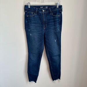 Old Navy Rockstar Super Skinny Extra High Rise Jeans Sz 10